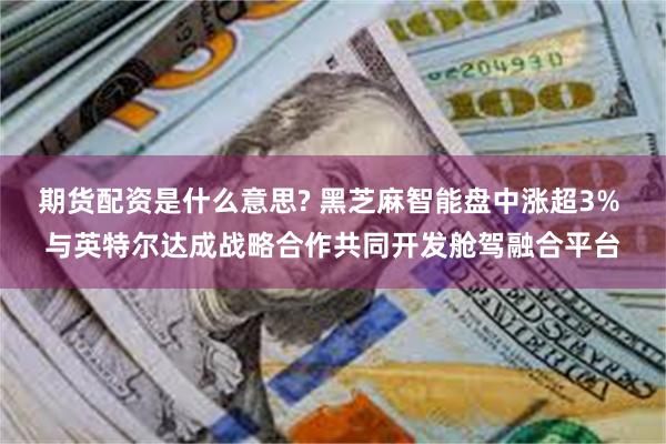 期货配资是什么意思? 黑芝麻智能盘中涨超3% 与英特尔达成战略合作共同开发舱驾融合平台