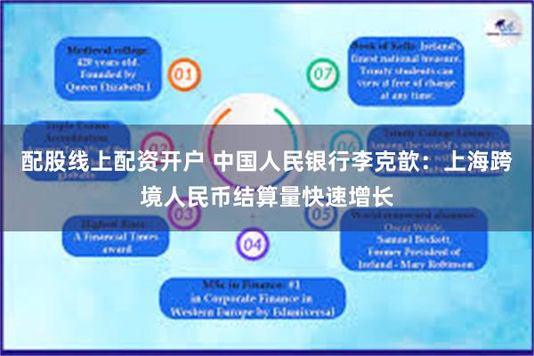 配股线上配资开户 中国人民银行李克歆：上海跨境人民币结算量快速增长
